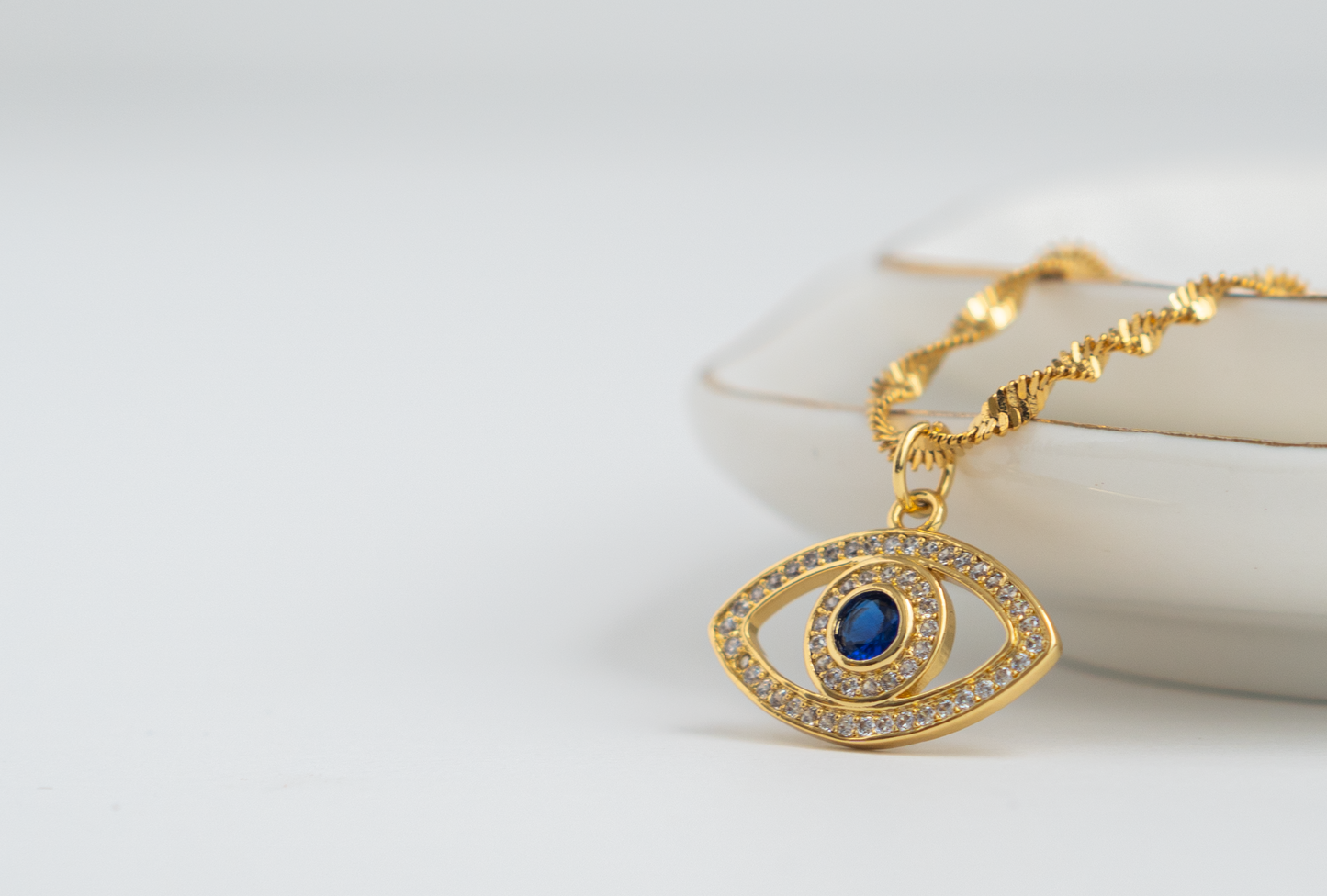 KHALEI EVIL EYE NECKLACE