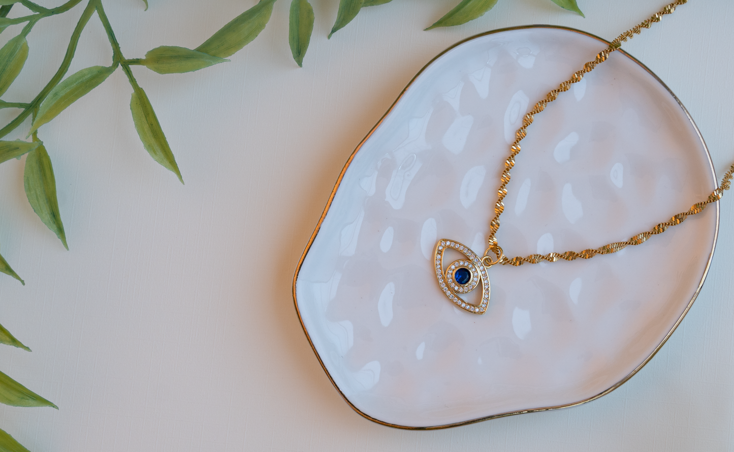 KHALEI EVIL EYE NECKLACE